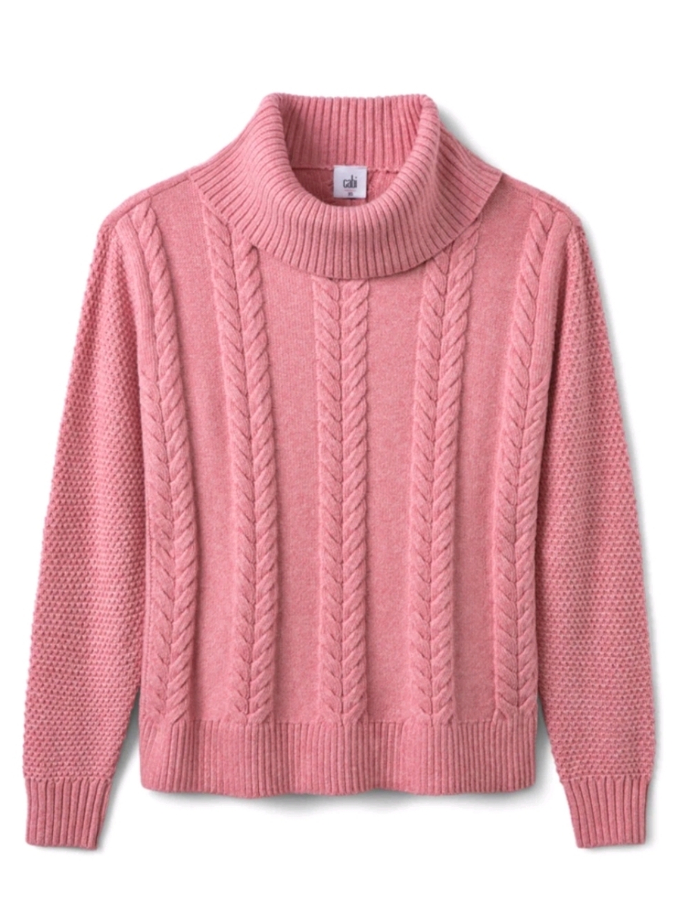 cabi Blush Turtleneck - MEDIUM - #4853